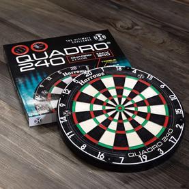 Quadro 240 dartskive fra Harrows